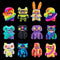 Knuffel Zuru Monster 23 cm