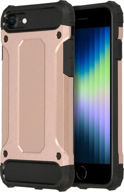 imoshion Hoesje - Geschikt voor iPhone SE (2022) / SE (2020) / 8 / 7 - Rugged Xtreme Backcover - Rosé Goud