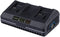 Scheppach SDBC4.5A - Dubbele acculader 4.5A - LED-indicator - 20V