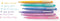 Paper Mate Flair-viltstiften | Medium punt (0,7 mm) | Diverse Candy POP-kleuren | 6 stuks