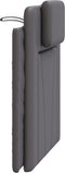 vidaXL - Hoofdbordkussen - 80 - cm - kunstleer - grijs