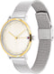 Tommy Hilfiger Pippa 1782667 Horloge - Staal - Zilverkleurig - Ø 35 mm