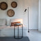 Atmooz - Vloerlamp Brianna - GU10 - Zwarte staande Lamp - Stalamp - Woonkamer - Hoogte 147cm - Metaal