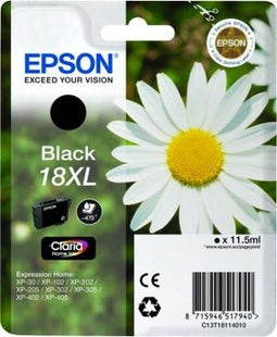 Epson Claria Home Ink - Inktcartridge - Zwart - Compatibel met XP-30/XP-102/XP-202/XP-205/XP-302/XP-305/XP-402/XP-405