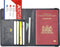 Carbon style RFID Paspoort hoesje - Paspoorthouder Zwart