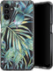 Selencia Hoesje - Geschikt voor Samsung Galaxy A13 (4G) - Zarya Fashion Extra Beschermende Backcover - Green Jungle Leaves