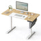 Songmics Elektrisch Verstelbaar Bureau - 120 x 60 cm - Beige/Wit