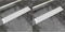 vidaXL - Doucheafvoer - 2 - st - rechthoekig - lijn - 630x140 - mm - roestvrij - staal