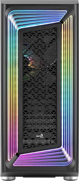 Aerocool Interstellar - Midi Tower PC ATX µATX Mini-ITX - 4x 2.5" 2x 3.5" - Zwart