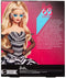 Barbie 65ste (2023) - Modepop - Glamoureuze zwart-witte jurk - Saffierblauw