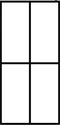 vidaXL - Inloopdouchewand - 100x195 - cm - mat - gehard - glas
