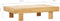vidaXL - Salontafel - 100x60x25 - cm - massief - acaciahout