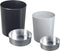 HAN 1818-S-11 Veiligheids-prullenbak 20 l (Ø x h) 283 mm x 340 mm Polystereen, Aluminium Lichtgrijs 1 stuk(s)