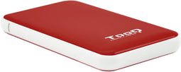 TooQ TQE-2528R - Externe behuizing - 2.5" SATA-600 - USB 3.2 (Gen1, 5Gb/s) - Rood