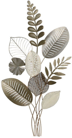Wanddecoratie Home ESPRIT Grijs Gouden Modern 59 x 6 x 110 cm