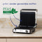 Safecourt CG100 - Contactgrill - 3-in-1 functie PFAS-vrij - Zilver