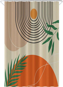 Loti Living Douchegordijn - Waterdicht - Anti Schimmel - Textured Art - 120x200 cm
