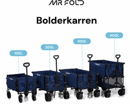 Mr Fold Bolderkar - 200L - Blue