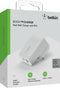 Belkin WCB007vfWH - 2-poorts USB-C wandlader 37 W - Snelladen iPhone en Samsung - Wit