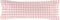 Gewatteerd beddengoed met ritssluiting HappyFriday Basic Roze 90 x 200 cm Vichy