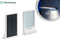Hortensus Wandlamp Buiten - Zonne-energie - Bewegingssensor - 18 x 11 x 3 cm - Wit