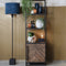Light & Living Kast CHISA hout zwart 180 x 55 x 40