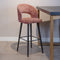 Barkruk Savoy | Kookeiland of Bartafel | Rosé Chenille