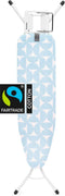 Brabantia Strijkplank A - Strijkijzerhouder - 110 x 30 cm - Fairtrade Katoen - Fresh Breeze