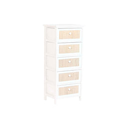 Ladenkast Home ESPRIT Wit Cottage Decapé 40 x 29 x 90 cm