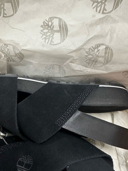 Timberland Malibu Waves Basic X Strap - Dames Sandalen - Verstelbare gespsluiting - Jet Black