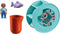 PLAYMOBIL 1.2.3 Aqua Waterwervelrad met babyhaai - 70636
