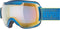 Uvex Downhill 2000 FM - Skibril - 100% UVA-UVB-UVC - blauw-mat/mirror-orange