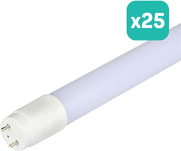 V-TAC VT-1277-N - LED T8 Buis - 18W 1850 Lumen 6500K - Wit (set van 25)