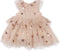 Konges Sløjd Yvonne Hartjes jurk met sequins - Coeur Sequins - Maat 5-6 jaar