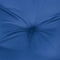 vidaXL - Palletkussen - 58x58x10 - cm - stof - blauw