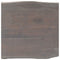 vidaXL - Salontafel - met - natuurlijke - randen - 60x60x40 - cm - acaciahout - grijs
