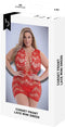 Jurk Baci Lingerie Rood (Queen size)