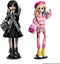 Monster High Enid Sinclair - Modepop - Roze outfit met baret en rugzakaccessoires
