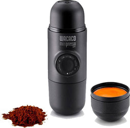 Wacaco Mini Espresso GR - Portable Koffie Maker - Koffie Maker voor Onderweg - Zwart