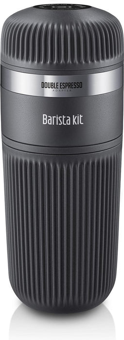 Wacaco - Nanopresso Barista Kit - Grotere Waterreservoir en 3 Filtermanden - Zwart
