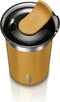 Wacaco Octaroma Lungo - Amber Yellow - Nieuw - Thermosbeker - Thermosfles - Thermoskan - Drinkbeker - Bierpul - Pipamoka serie - Festival - Camping - Cadeau voor hem & haar