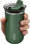 Wacaco Octaroma Lungo - Pomona Green - Nieuw - Thermosbeker - Thermosfles - Thermoskan - Drinkbeker - Bierpul - Pipamoka serie - Festival - camping - Cadeau voor hem & haar