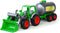 Wader Tractor met Voorlader en Tanker