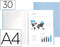 Liderpapel EC76, Project folder, A4, Blauw, 310 mm, 230 mm, 5 mm