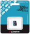 Kingston Canvas Go! Plus - microSDXC 128GB - UHS-I tot 200MB/s - A2 U3 V30