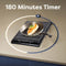 Royalty Line® EIP2000 - Inductie Kookplaat - 2000W 1 Kookzone met Timer - Zwart