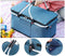 Ceruzo Koelmand Blauw - Opvouwbare Picknickmand - Rits - 40 x 23 x 20 cm