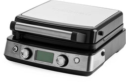 Wafelijzer Glossy Black (incl. 2 sets wafelplaten)