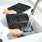 Wafelijzer Glossy Black (incl. 2 sets wafelplaten)