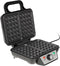 Wafelijzer - Wafelmaker - 1600W - Zwart